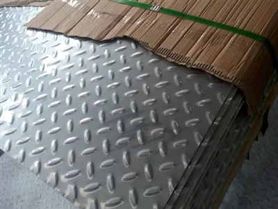 Gemusterte Platte aus Edelstahl 317L 348
